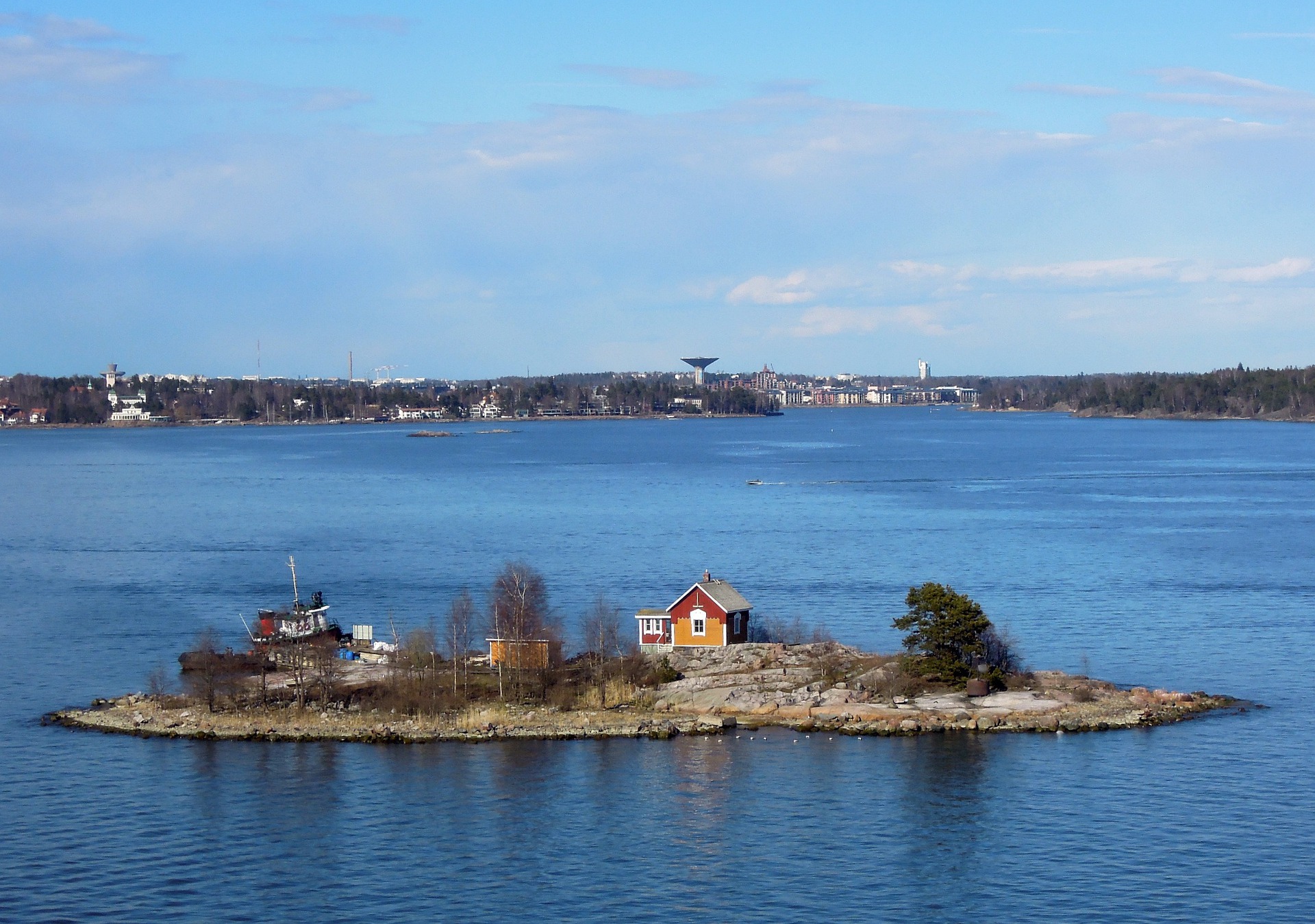 Skärgårdstransporter i Stockholmsskärgård, skärgårdsflytt och öfrakt med Österåker sjötransport